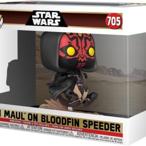 Funko Pop Rides DeLuxe Darth Maul on Bloodfin Speeder