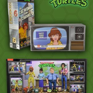 Neca TMNT The Catwoman of Channel 6 Set